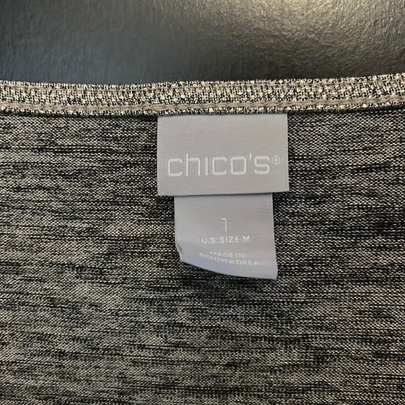 NWT Chico’s swoop neck top - Picture 2 of 5